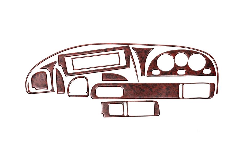 Chevrolet Tacuma/Rezzo 2000–2008 Dashboard sierlijsten Aluminium Image