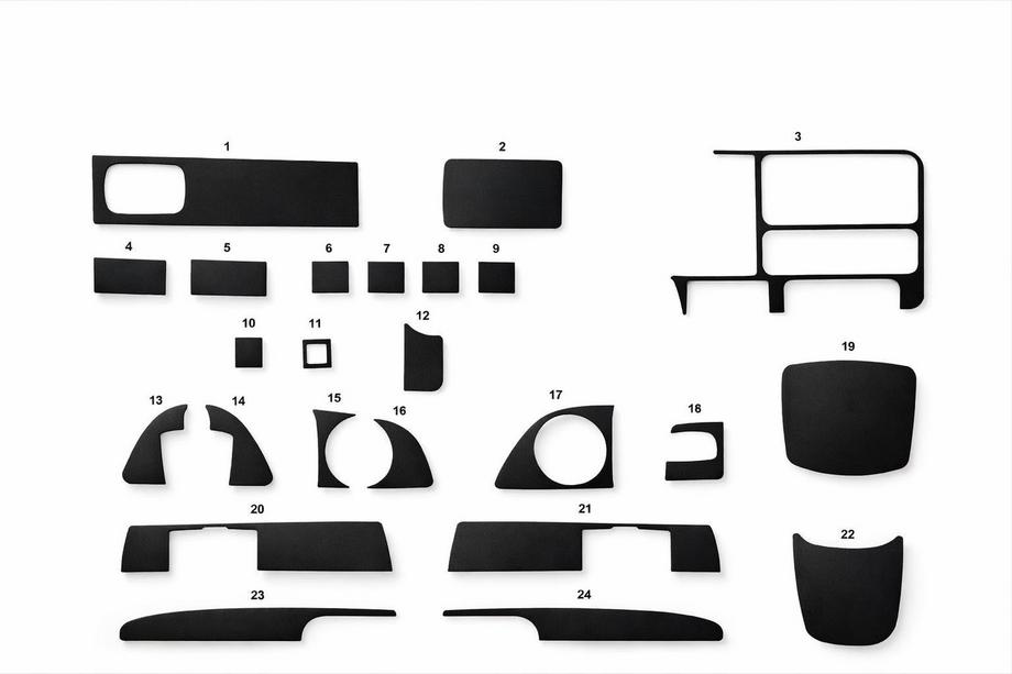 Chevrolet Tahoe 1995–1999 Dashboardpanelen (1995-1999) Aluminium Image