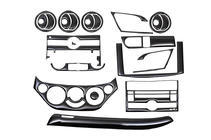 Chevrolet Aveo T250 2005–2011 Dashboardpanelen (grote set) foto 3
