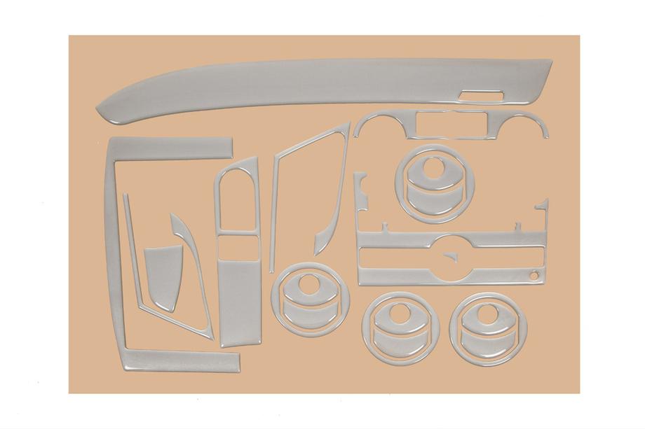 Chevrolet Aveo T250 2005–2011 Dashboardpanelen (grote set) Titanium Foto 2