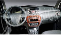 Citroen C-3 2002–2009 Dashboard sierlijsten Aluminium foto 4