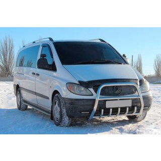 Bullbar XL-WT025 (RVS) Mercedes Vito W639 2004–2014 foto 1