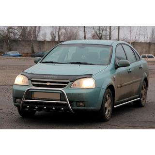Voorste bullbar WT003 (60 mm, RVS) Chevrolet Lacetti 2003–2024 foto 1