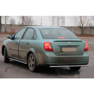 Achterbeschermbeugel AK002 (42 mm, RVS) Chevrolet Lacetti 2003–2024 foto 2