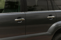 Lexus GX470 2002–2009 Chroom deurgreep covers (set van 4) Carmos - Turks staal foto 1