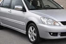 Mitsubishi Lancer 9 2004–2008 Spiegelkappen set (2 stuks) foto 1