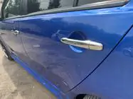Mitsubishi Lancer X 2008– Chroom deurgreep covers (set van 4) foto 5