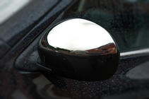 Nissan Juke 2010–2019 Chroom spiegelkappen 2010-2014 (2 st., RVS) Carmos - Turks staal foto 2