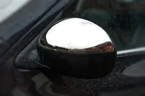 Nissan Juke 2010–2019 Chroom spiegelkappen 2010-2014 (2 st., RVS) foto 2