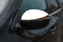 Nissan Juke 2010–2019 Chroom spiegelkappen 2010-2014 (2 st., RVS) Carmos - Turks staal foto 3