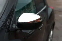 Nissan Juke 2010–2019 Chroom spiegelkappen 2010-2014 (2 st., RVS) foto 1