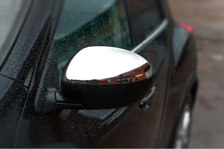 Nissan Juke 2010–2019 Chroom spiegelkappen 2010-2014 (2 st., RVS) Carmos - Turks staal Image