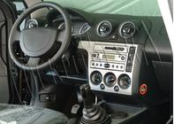 Ford Fiesta 2002–2008 Dashboard sierlijsten (2002-2005) Aluminium foto 4