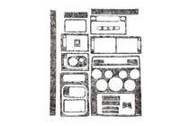Ford Connect 2002–2006 Dashboardpanelen Aluminium foto 2