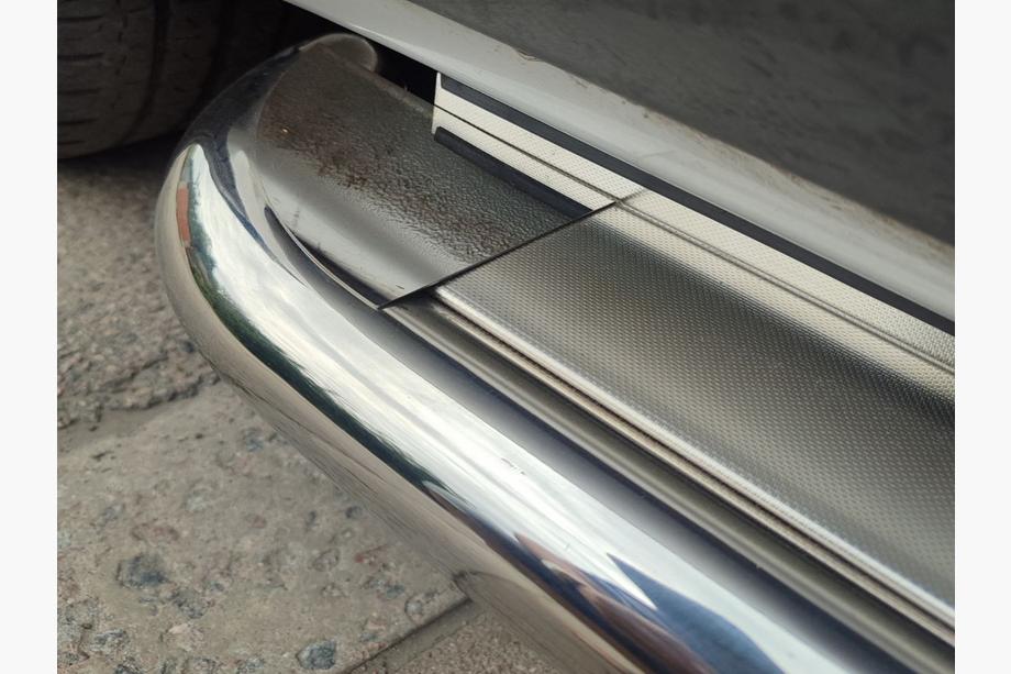 Nissan Primastar 2002–2014 Premium side steps (2 st., RVS) 60 mm, lange wielbasis Foto 14