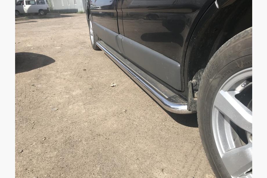 Nissan Primastar 2002–2014 Premium side steps (2 st., RVS) 60 mm, lange wielbasis Foto 3