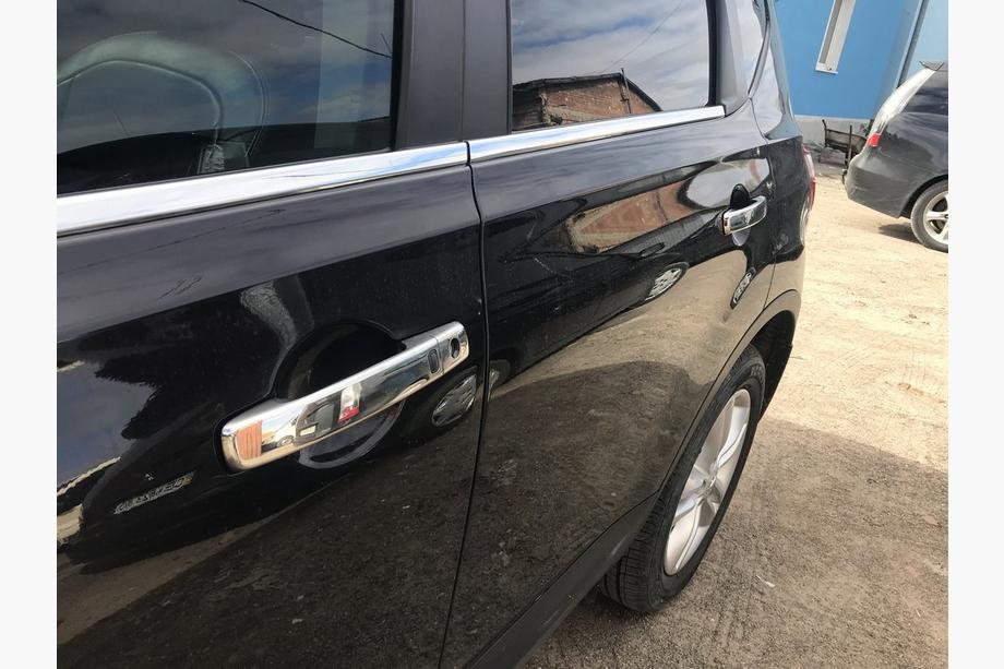Nissan Qashqai 2010–2014 Deurgreep covers (set 4 stuks, RVS) Met chip, OmsaLine - Italiaans roestvrij staal Foto 6