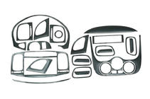 Hyundai Accent 2006–2010 Dashboard sierlijsten Carbonlook foto 2