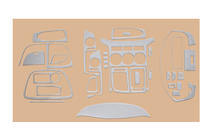 Hyundai H300, H1, Starex 2008–2020 Dashboard sierlijsten (grote set) Carbonlook foto 5
