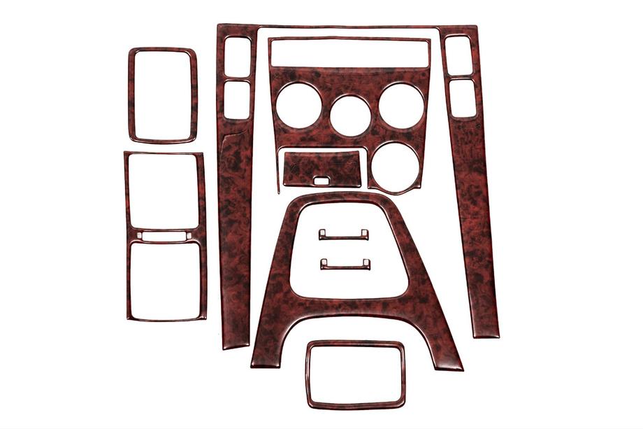 Hyundai Tucson JM 2004– Dashboardpanelen (diverse uitvoeringen) Carbonlook Image