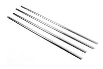 Opel Vectra C 2002–2008 Buiten raamomlijsting set (4-delig, RVS) OmsaLine - Italiaans roestvrij staal foto 4