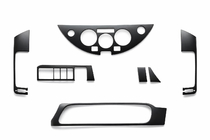 Nissan Note 2004–2012 Dashboard sierlijsten Aluminium foto 1