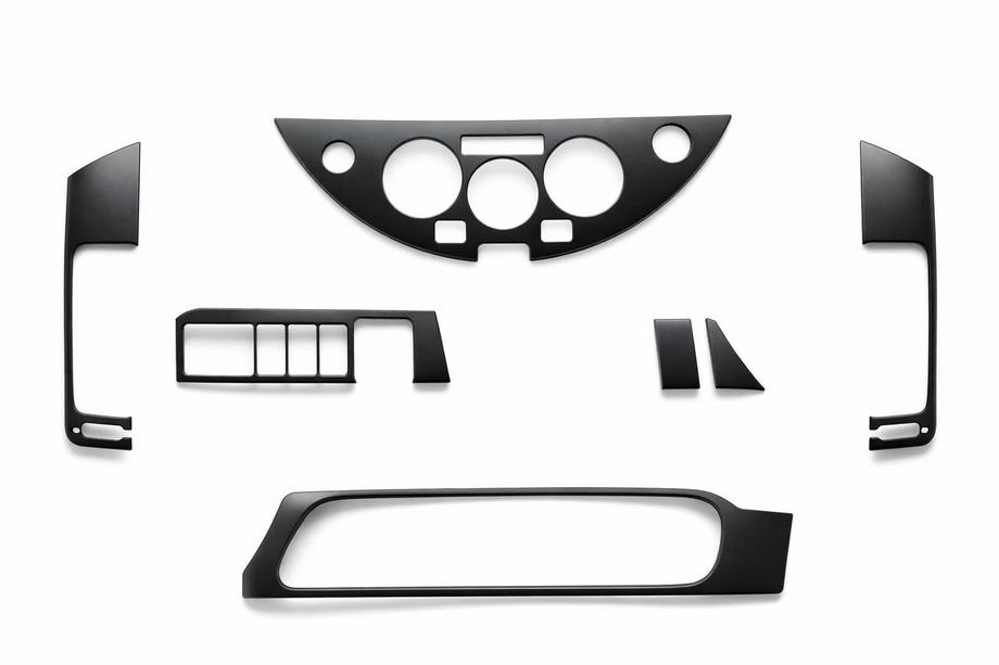 Nissan Note 2004–2012 Dashboard sierlijsten Aluminium Image