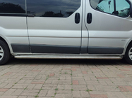 Opel Vivaro 2001–2015 Premium side steps (2 st., RVS) foto 9