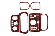 Opel Corsa C 2000–2006 Dashboard sierlijsten Houtlook foto 1