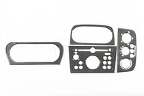 Opel Corsa C 2000–2006 Dashboard sierlijsten Houtlook foto 5