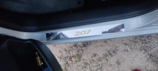 Peugeot 207 2006–2014 Carmos instaplijsten RVS (4 stuks) foto 5