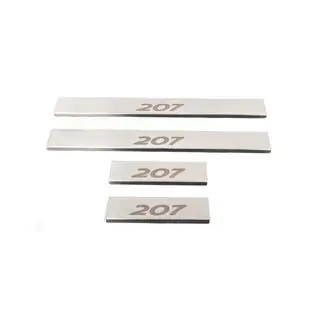 Carmos instaplijsten RVS (4 stuks) foto 3
