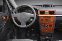 Opel Meriva 2002–2010 Dashboard sierlijsten Aluminium foto 1
