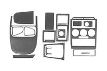 Opel Astra G Classic 1998–2012 Dashboard sierlijsten Aluminium foto 7