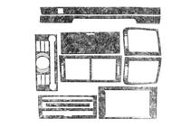 Peugeot 407 2004–2011 Dashboard sierlijsten (Kit-1) Houtlook foto 2
