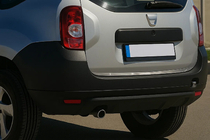 Renault Duster 2008–2017 RVS kofferbakrand foto 1