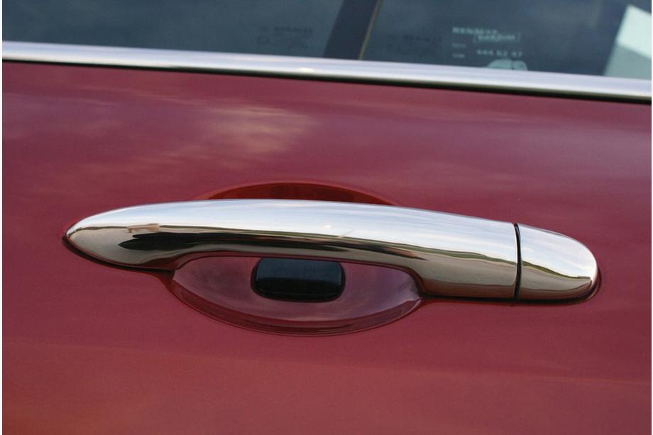 Renault Koleos 2008–2016 RVS deurgreep covers Set van 4 stuks, OmsaLine - Italiaans roestvrij staal Image