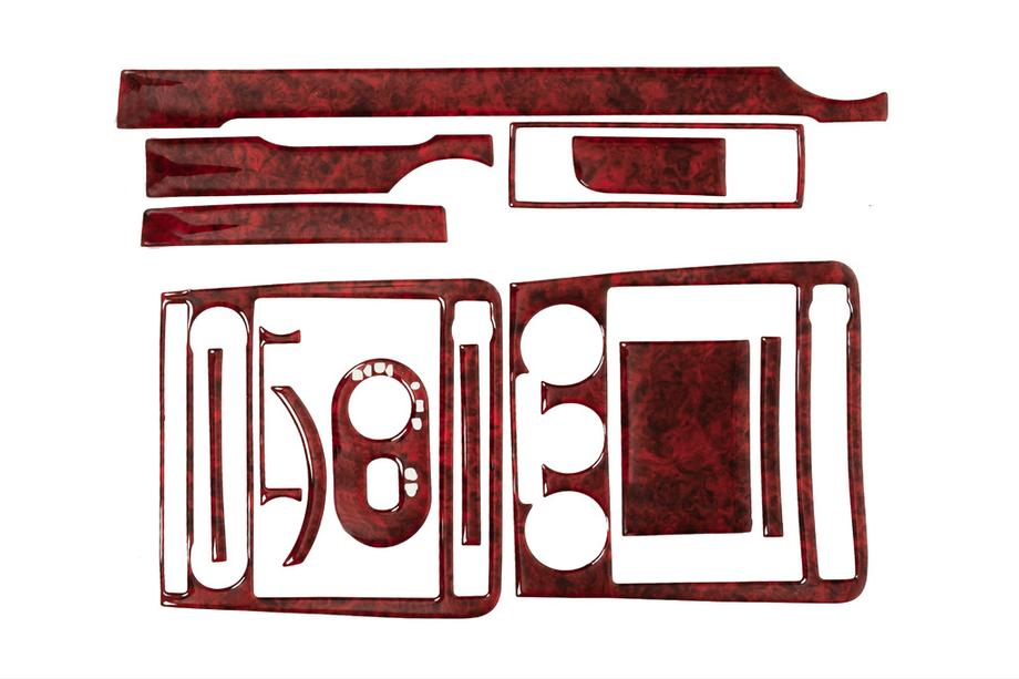 Seat Ibiza 2002–2009 Dashboard sierlijsten Aluminium Image