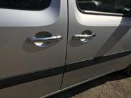 Renault Kangoo 2008–2020 RVS deurgreepkappen Set van 4 stuks, OmsaLine - Italiaans roestvrij staal foto 4