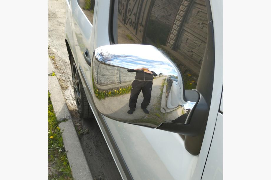 Renault Kangoo 2008–2020 Chrom spiegelkappen 2008-2013 (2 stuks) Image