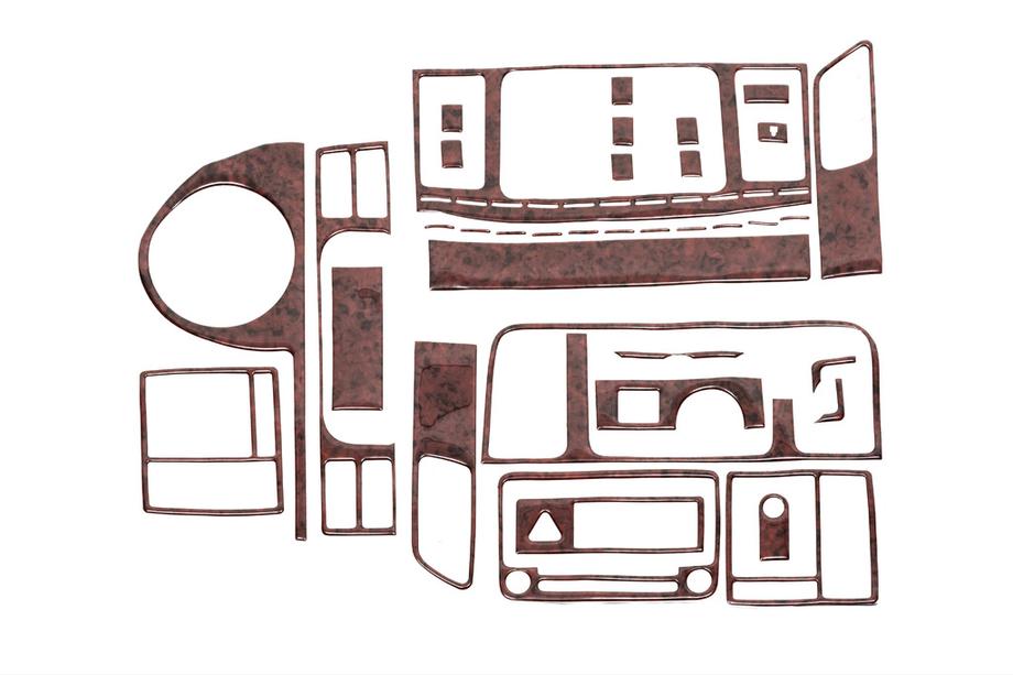 Volkswagen T5 2010–2015 Dashboard sierlijsten Houtlook Foto 6