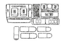 Volkswagen Passat B5 1997–2005 Dashboardpanelen 96-04 Titanium foto 2