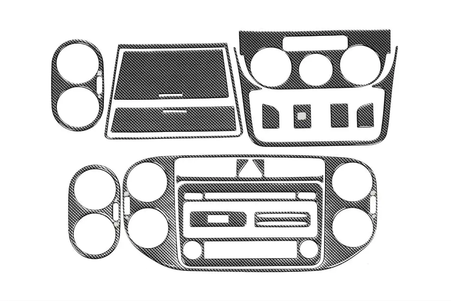 Volkswagen Golf Plus 2004–2014 Dashboard sierlijsten Foto 5