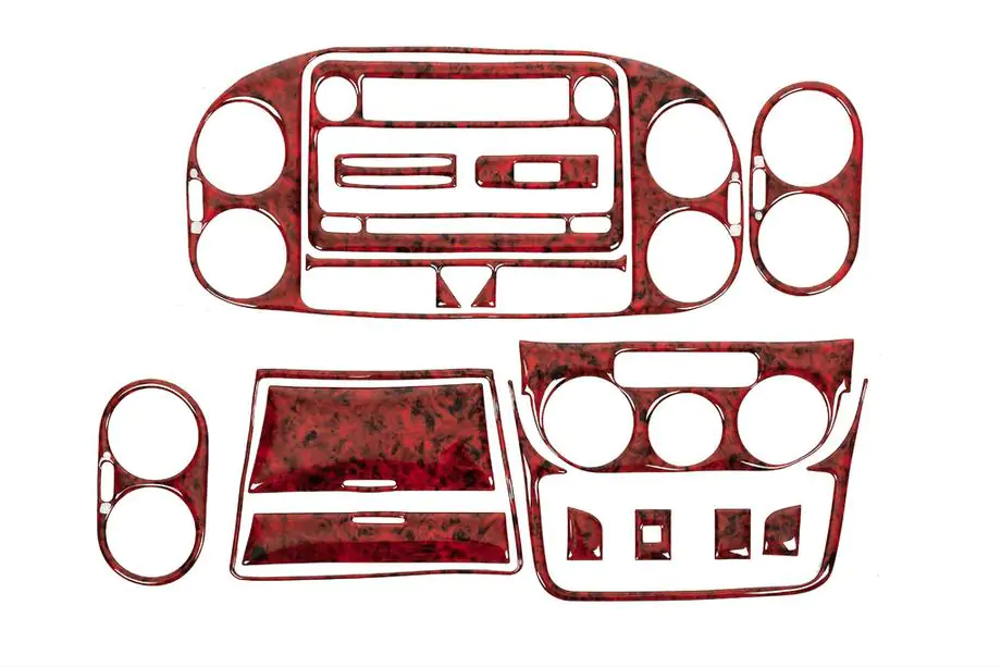 Volkswagen Golf Plus 2004–2014 Dashboard sierlijsten Foto 2