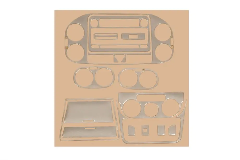 Volkswagen Golf Plus 2004–2014 Dashboard sierlijsten Foto 4