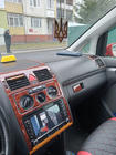 Volkswagen Touran 2003–2010 Dashboard sierlijsten Aluminium foto 8