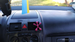 Volkswagen Touran 2003–2010 Dashboard sierlijsten Aluminium foto 12