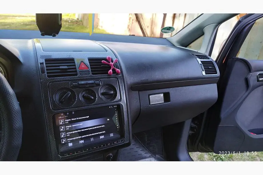 Volkswagen Touran 2003–2010 Dashboard sierlijsten Foto 11