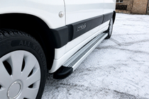Citroen Berlingo 1996–2008 Zijtreden Maya V2 (set van 2, aluminium) foto 2