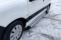 Citroen Berlingo 1996–2008 Zijtreden Maya V2 (set van 2, aluminium) foto 1